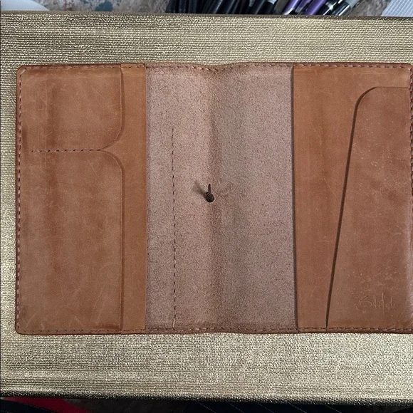 HAND STITCH LEATHER T Leather Journal Cover - Picture 4 of 4